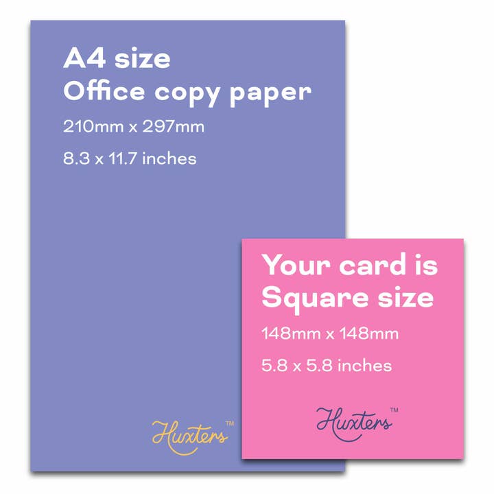 Huxters - Wholesale Bar/Bat-Mitzvah Card - Floral Bat Mitzvah Mazel Tov Card
