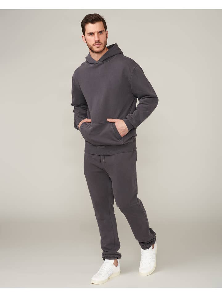 Tourn - Wholesale Athletic Sweatpants/Joggers - Men's - Miles French Terry Dark Stone Jogger3