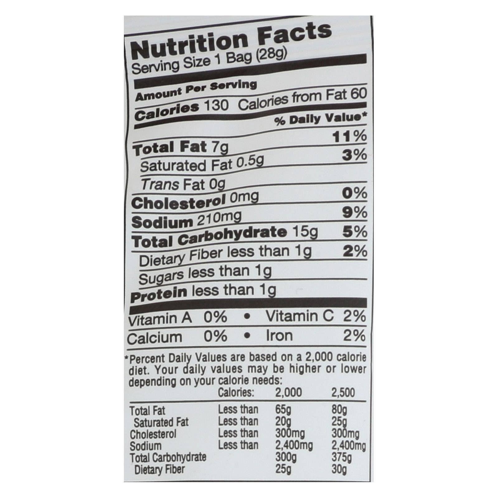 Ware Spark - Wholesale Puffed Snack - Sensible Portions Garden Veggie Straws - Sea Salt - Case Of 24 - 1 Oz.1