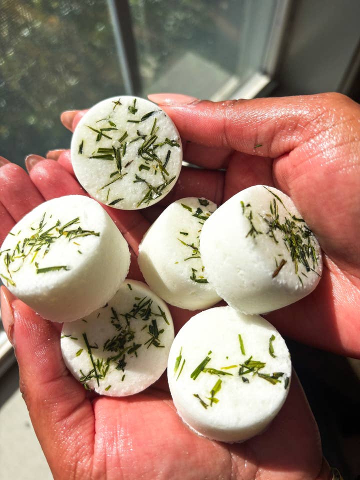 Eucalyptus & Mint Shower Steamers|Menthol Shower Steamers| for wholesale by Subtle & Wild