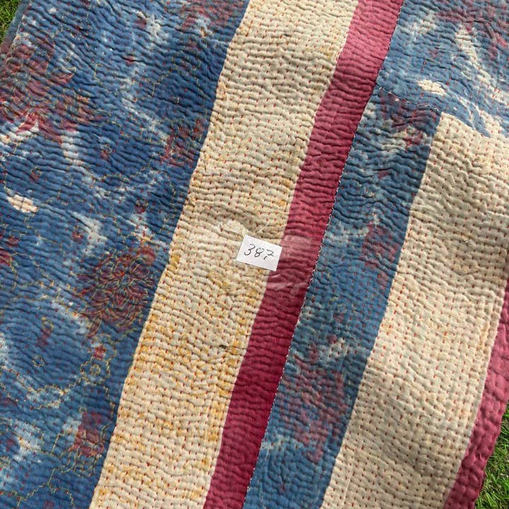 bhavnas boutique - Wholesale Quilt - Bedroom Quilt Vintage Kantha Quilt Cotton Handmade Bedspread3
