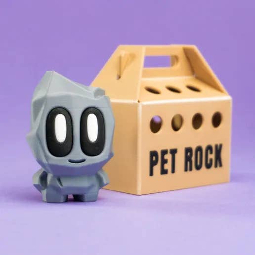 Great American Designs - Wholesale Fidget Toy - Kids - Mini Pet Rock Blind Box Collectible Art 3D Printed Toy5