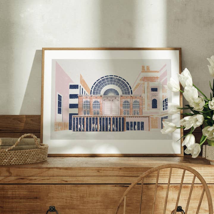 Royal Opera House Print for wholesale by The Hatched Line