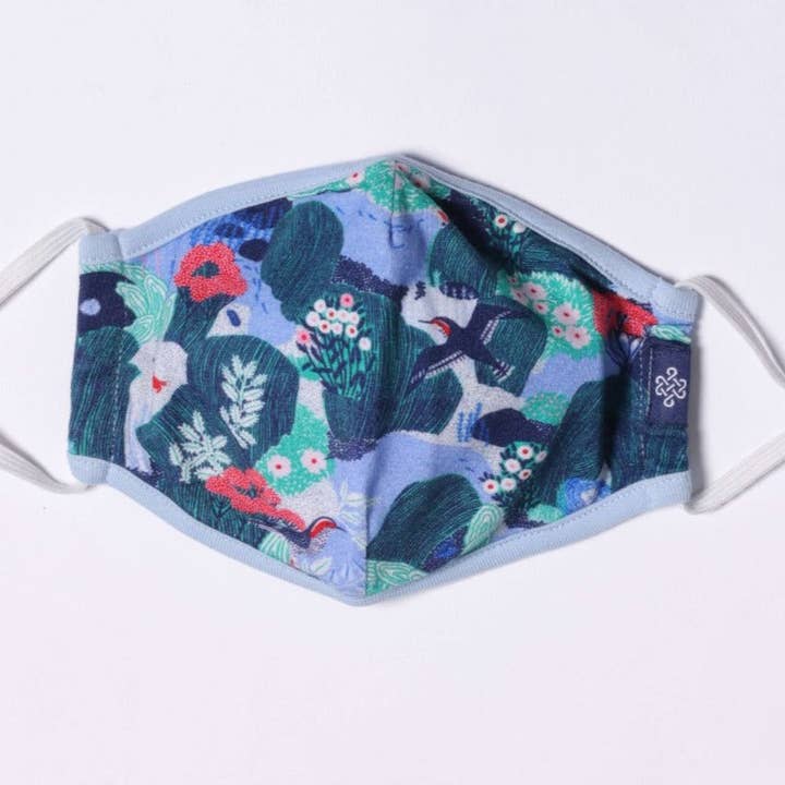 MACRAE SKYE - Wholesale Protective Face Mask/Shield - Zero Waste Cotton Mask with Filters