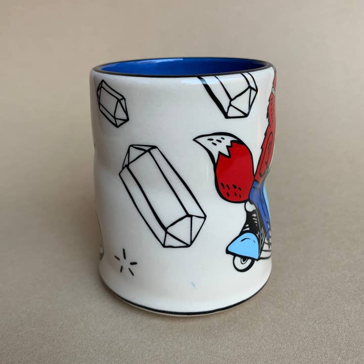 The Bowl Maker - Wholesale Coffee Mug - Lucky Fox Cup - Large