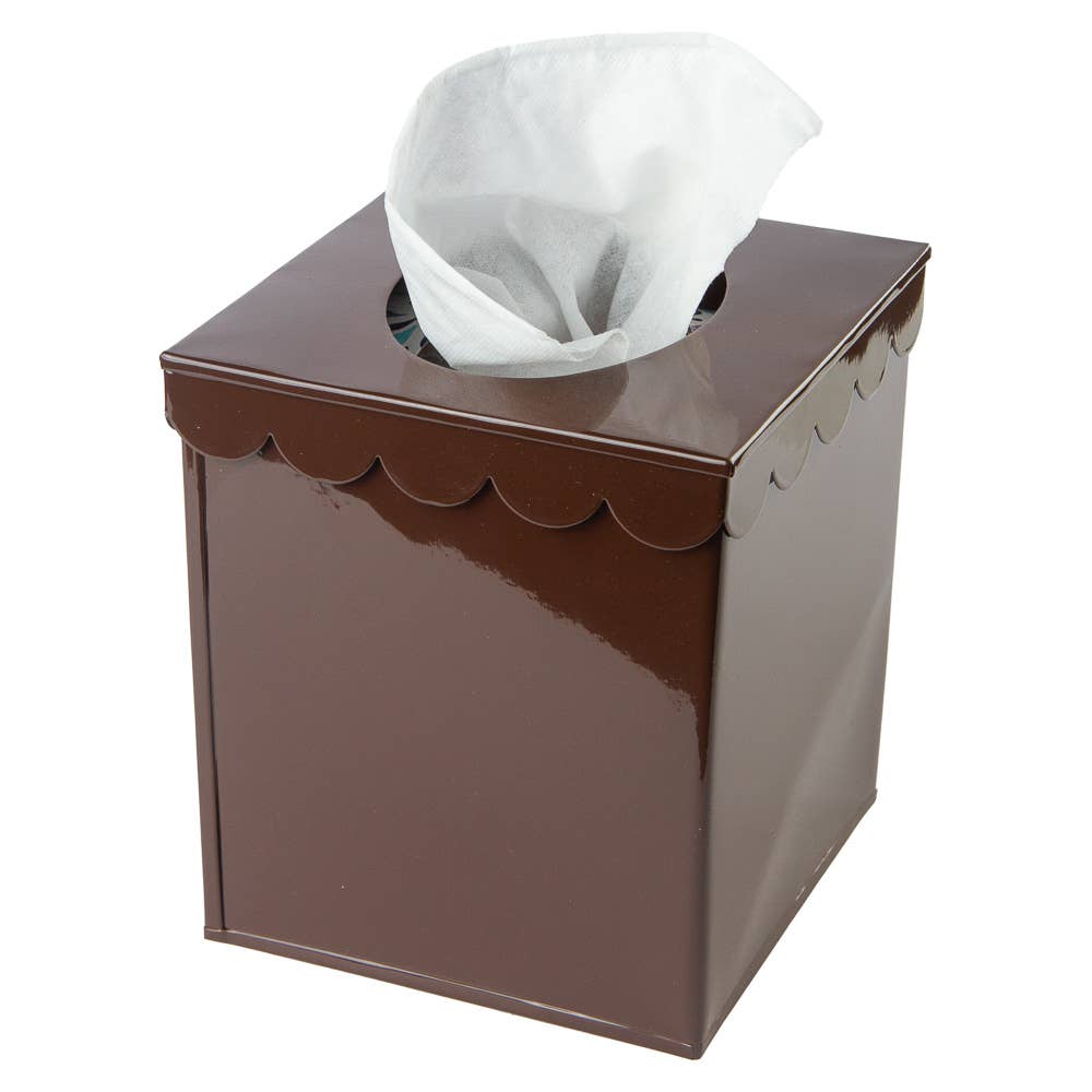 Factory Direct Craft - Wholesale Decorative Box - Metal Tissue Box Cover -  Select Color0