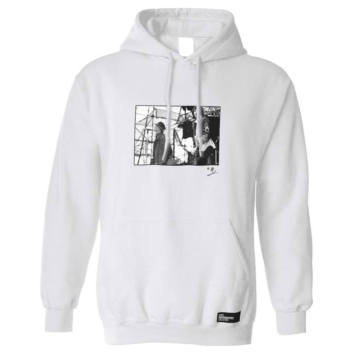 Rock Photographers Collective - Wholesale Hoodie – Unisex - Michael Stipe and Peter Buckley REM live AP Hoodie3