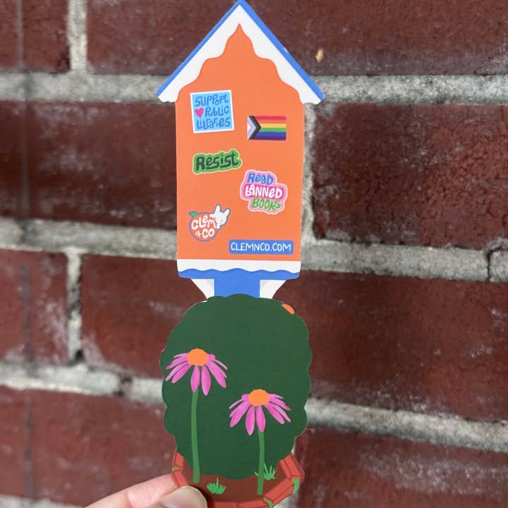 Clem & Co. - Wholesale Bookmark - Little Library Bookmark5
