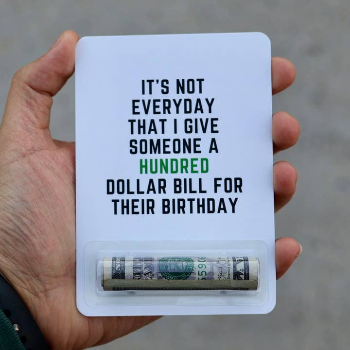 Porta-Dinheiro - Presente de Aniversário Engraçado por atacado de Very Pun Stuff