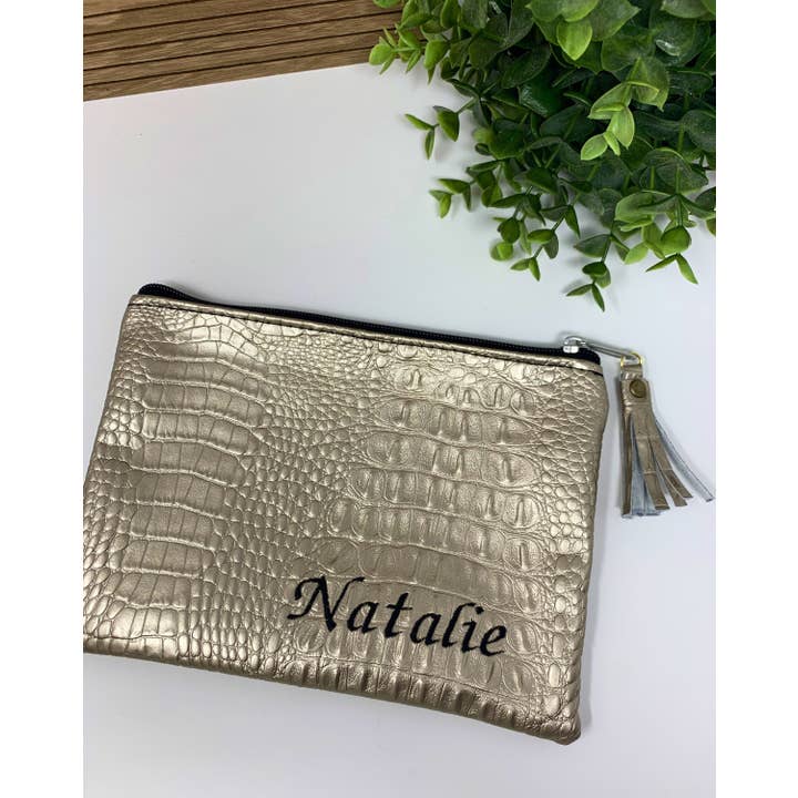 OMMO Designs - Wholesale Makeup/Cosmetic Bag - Personalized Cosmetic Bag, Make Up Bag For Bridesmaid, Custo4