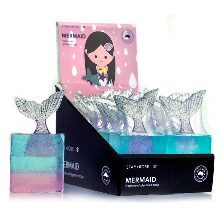 Mermaid Soap (pack of 12) for wholesale by Get Fresh