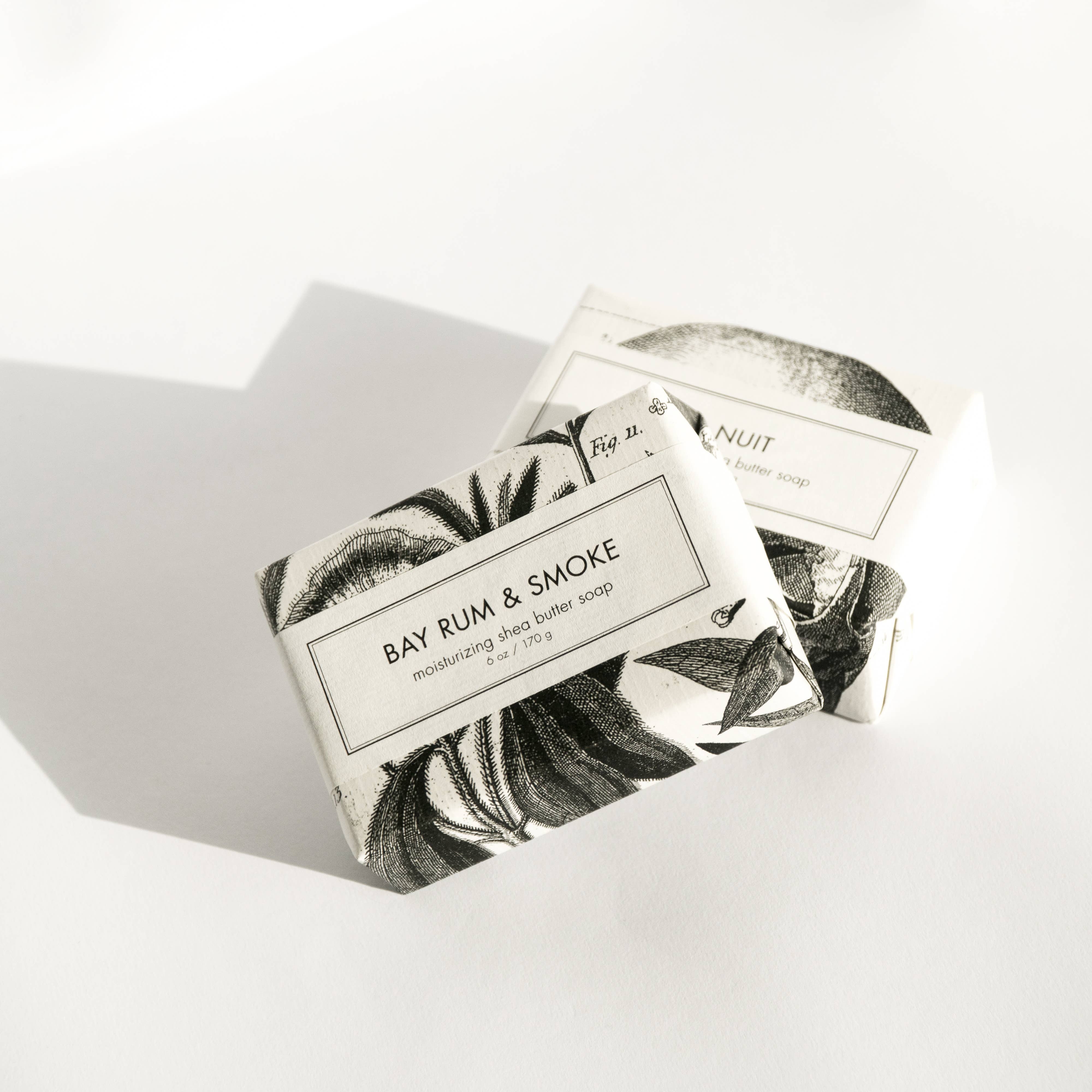 Formulary 55 - Wholesale Bar Soap - Bay Rum & Smoke Shea Butter Soap - Bath Bar2