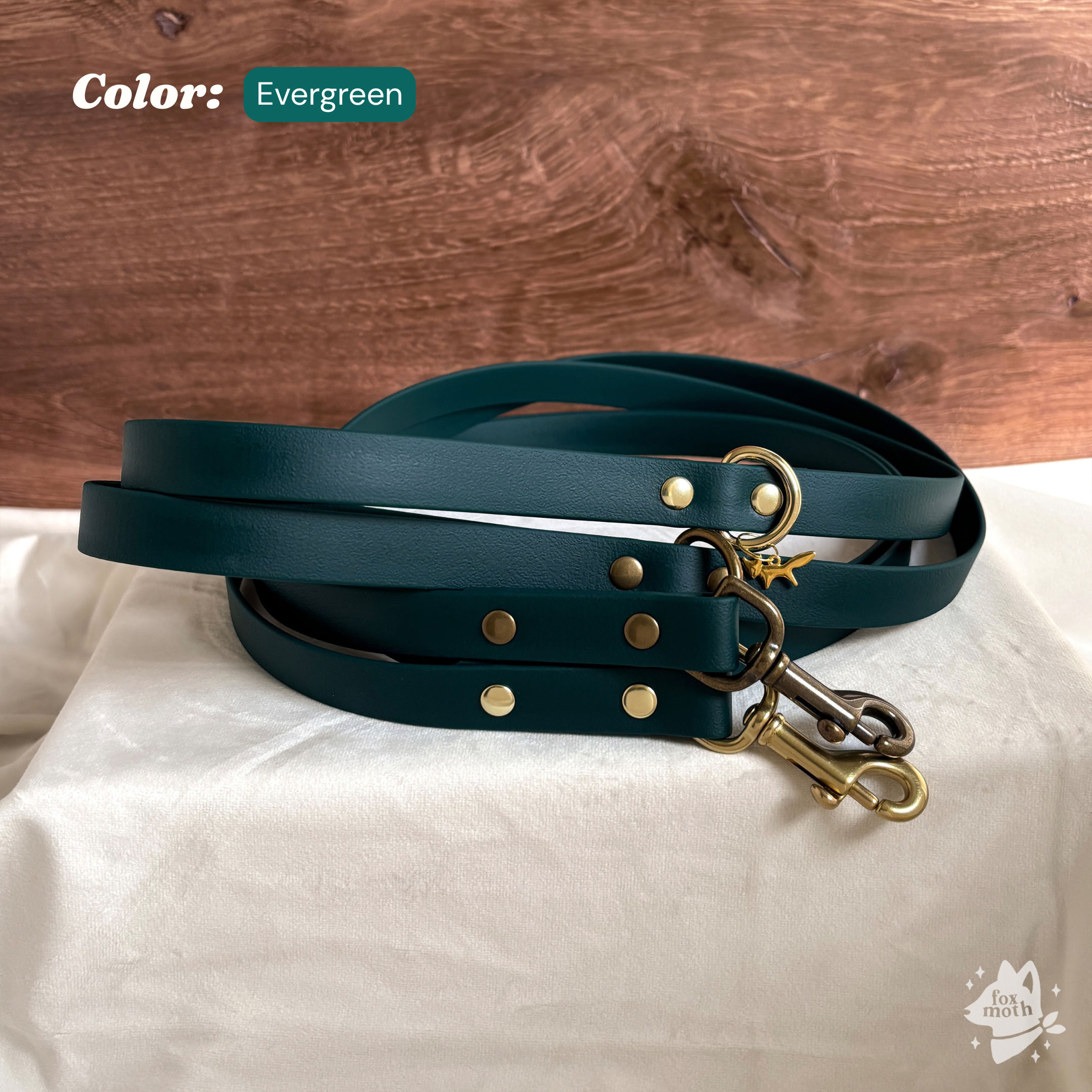 FoxMoth - Venta al por mayor Correa - Perros - Correa para perro moderna e impermeable de Biothane [3/4", más de 17 colores]13