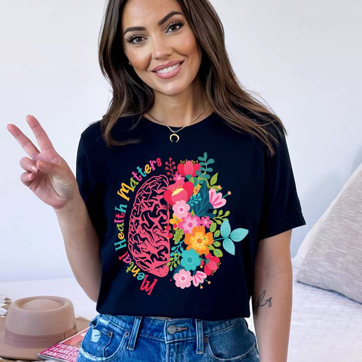 Trendy Transfers - Wholesale Sublimation Transfer - Mental Health Matters DTF Heat Transfer