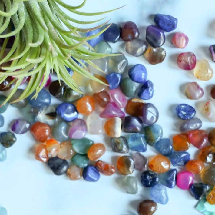 The Simply Crafty Shop - Wholesale Terrarium - Pear Shape Terrarium Kit- Semi-Precious Stone47