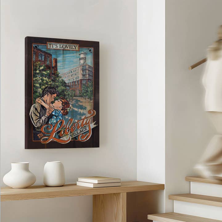 Totally Toronto Art/Sassy City Studio – Großhandel Poster – Liberty Village Toronto Poster Druck | Toronto Kunstwerk1