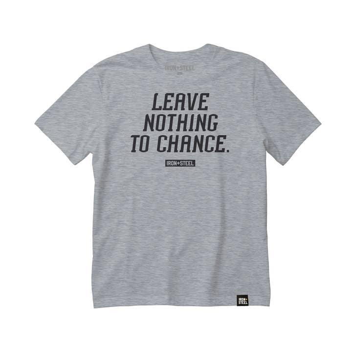Leave Nothing To Chance Hockey Tee for wholesale by Iron+Steel Hockey