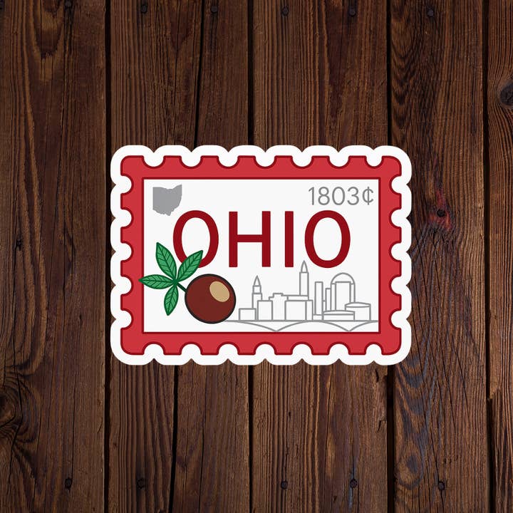 Kase Wear - Wholesale Sticker - Ohio Stamp Sticker