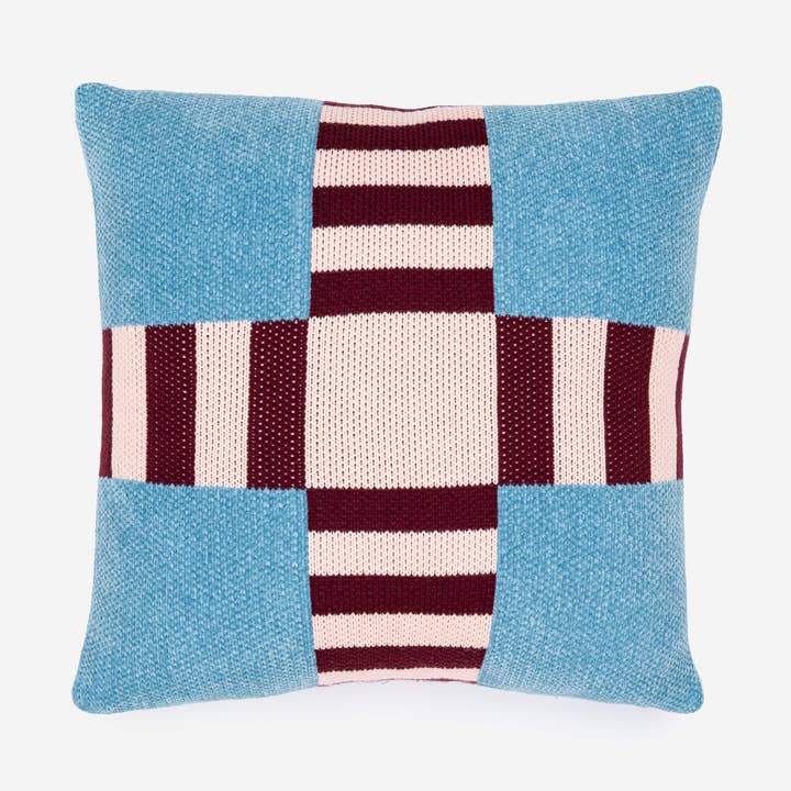 Copricuscino in ciniglia a piastrelle per la vendita all'ingrosso da parte di VERLOOP | knits