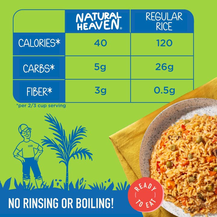 Natural Heaven - Wholesale Shelf-stable prepared meal - Asian Rice2