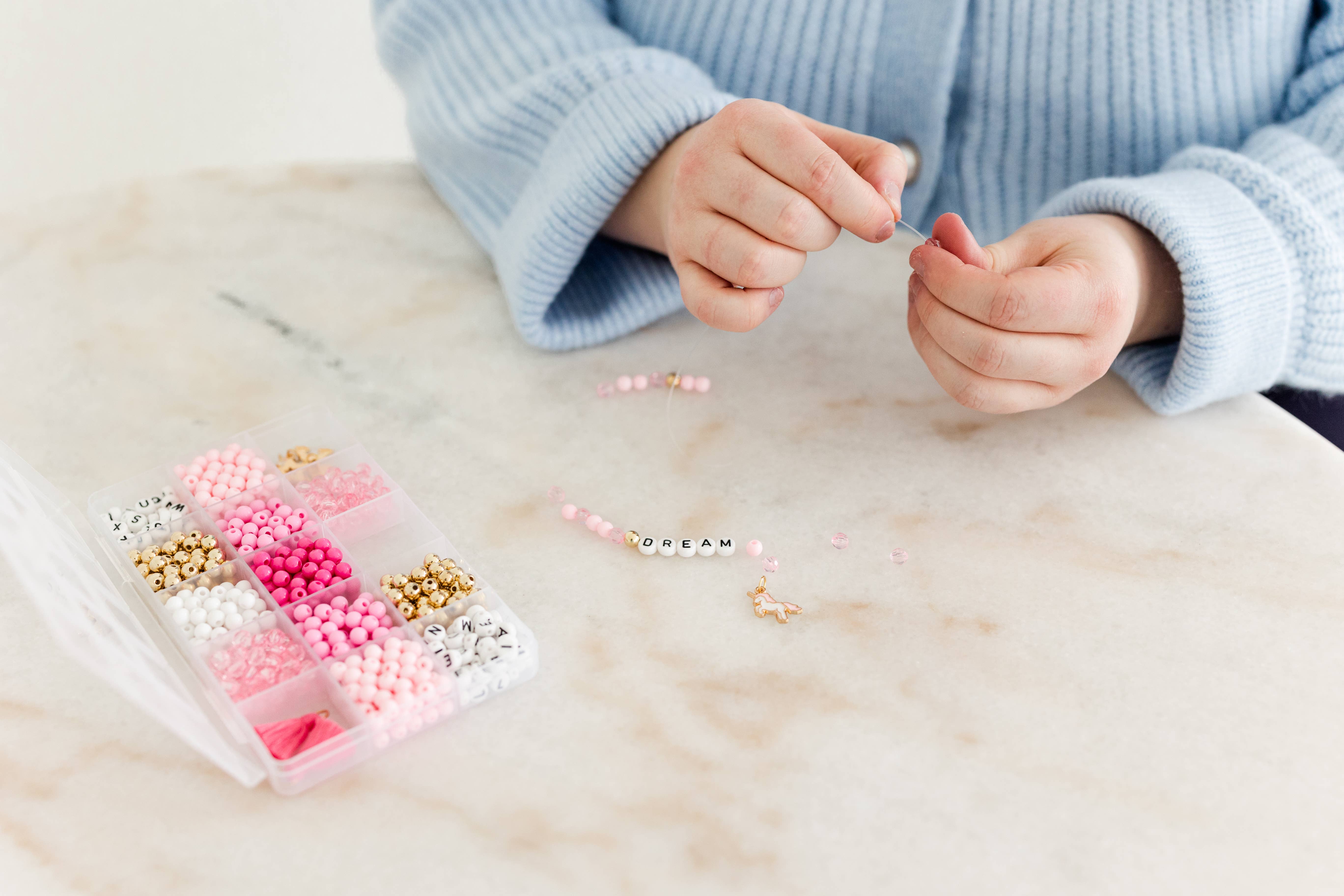 Stacked Sweetly - Wholesale DIY Jewelry - Kids - Unicorn Dreams DIY Stretchy Bracelet Craft Kit4