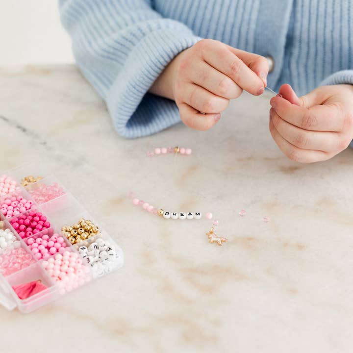 Stacked Sweetly - Wholesale DIY Jewelry - Kids - Unicorn Dreams DIY Stretchy Bracelet Craft Kit4