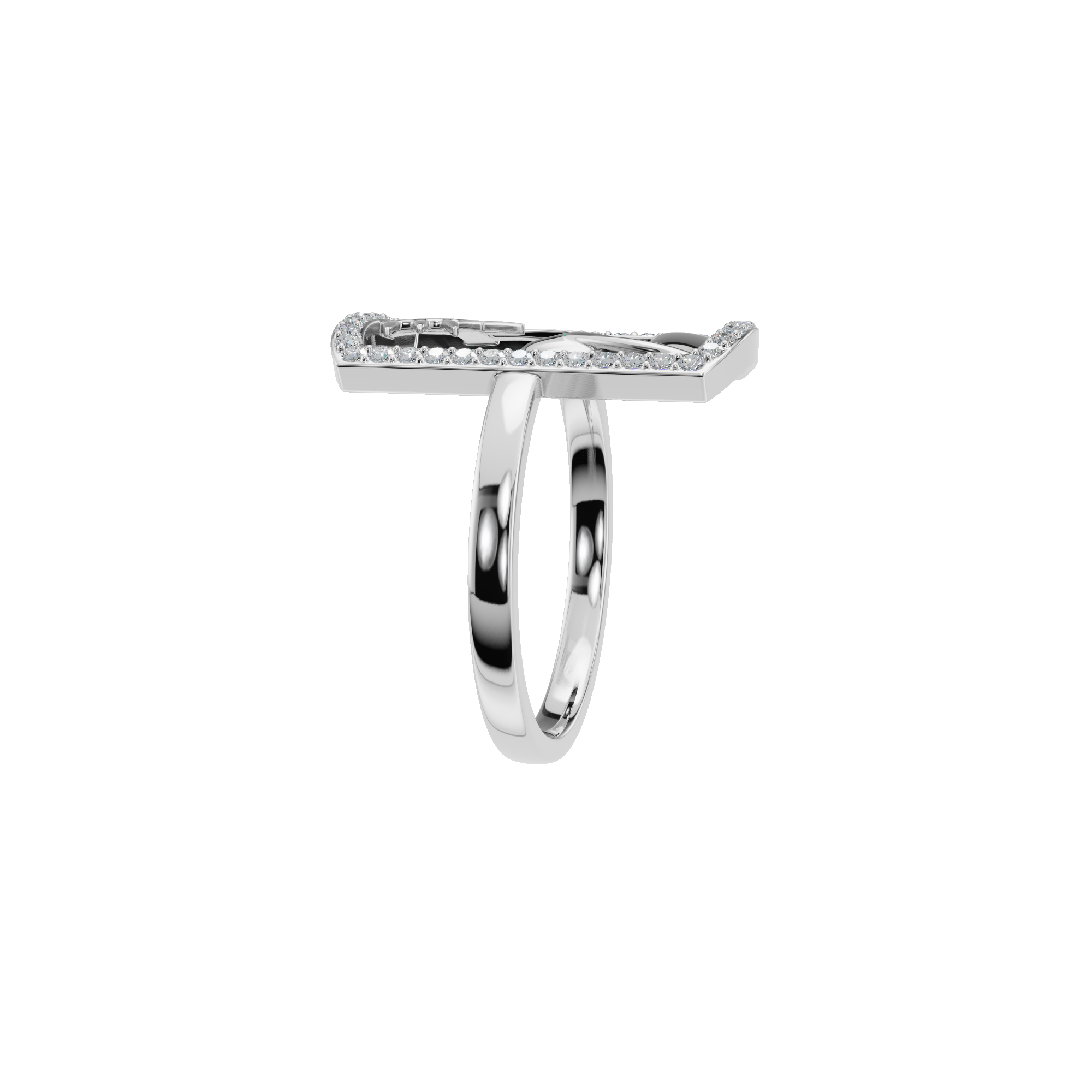 PureYou Jewelry - Wholesale Wedding Band/Ring - 14k Gold Diamond Wedding Ring, Statement Ring, Bridal Ring8