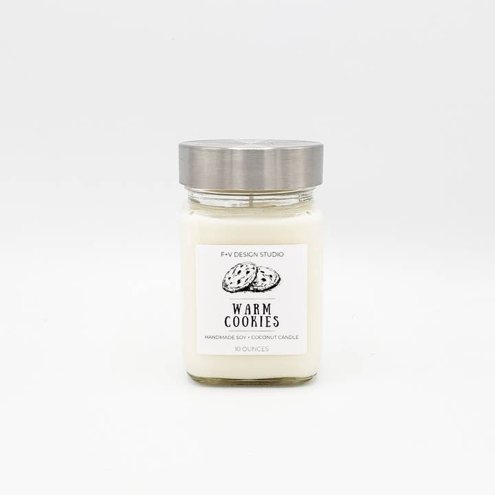 Warm Cookies 10oz for wholesale by F + V Design Studio