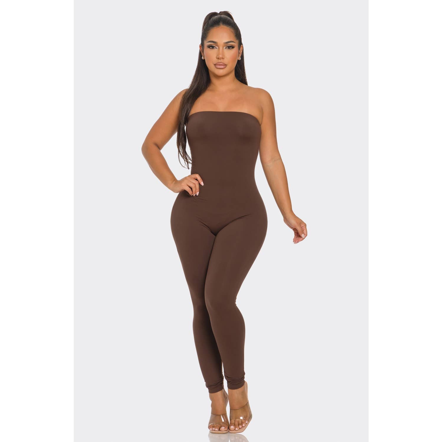 HiteJeans – wholesale Jumpsuit – Women's – Leggings bottoms with a Tube top Jumpsuit7