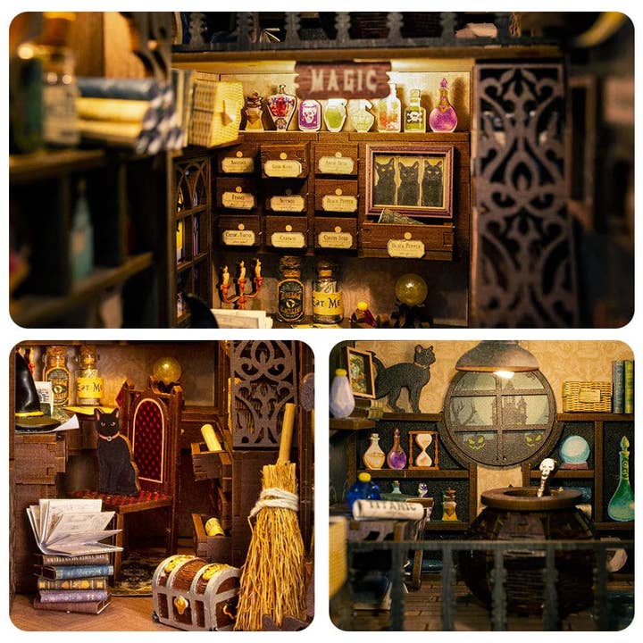 VCL CORP - Wholesale DIY Craft Kit - Magic Pharmacist - Book Nook CUTEBEE6