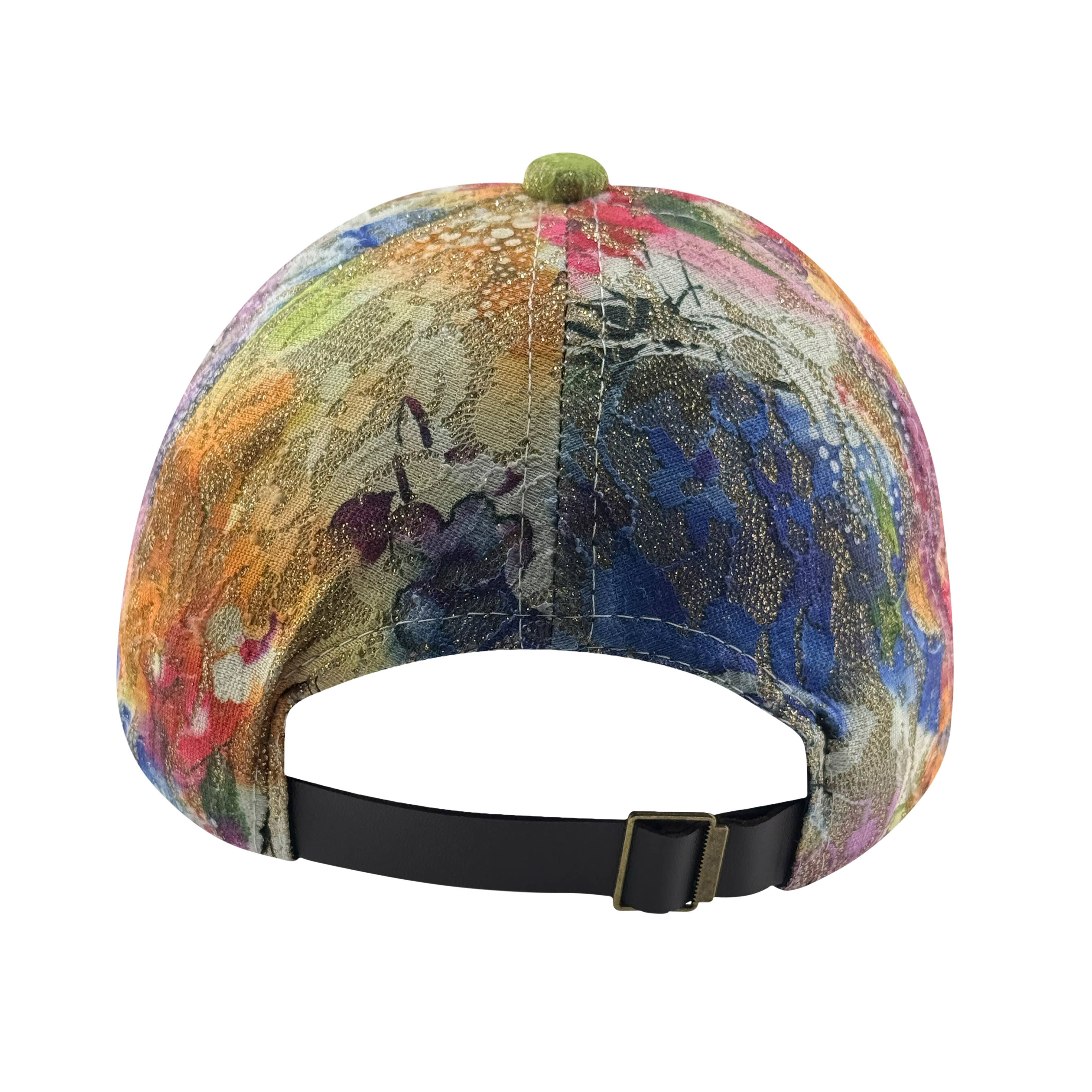 The Alabama Girl - Venta al por mayor Gorra de béisbol - Mujer - GORRO DE FLOR DE HOJA DE ORO CRISTALIZADO2