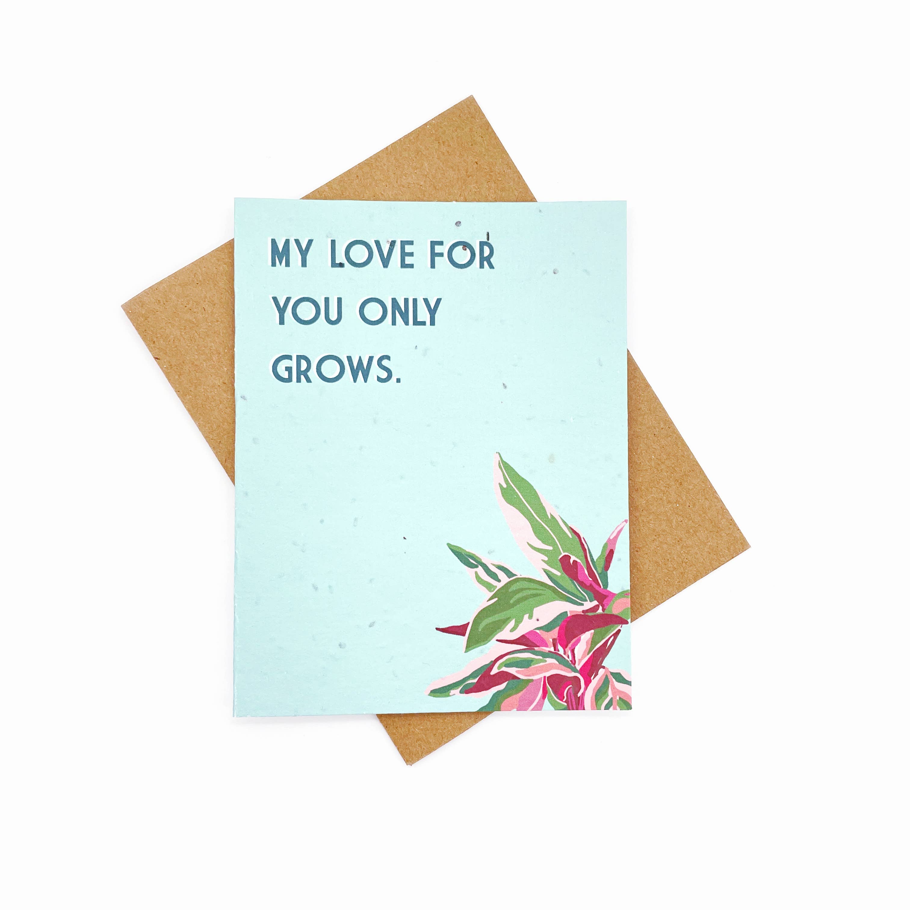 Cato & Company - Wholesale Valentine's Day Card - My Love For You Only Grows Valentine's Day Card1