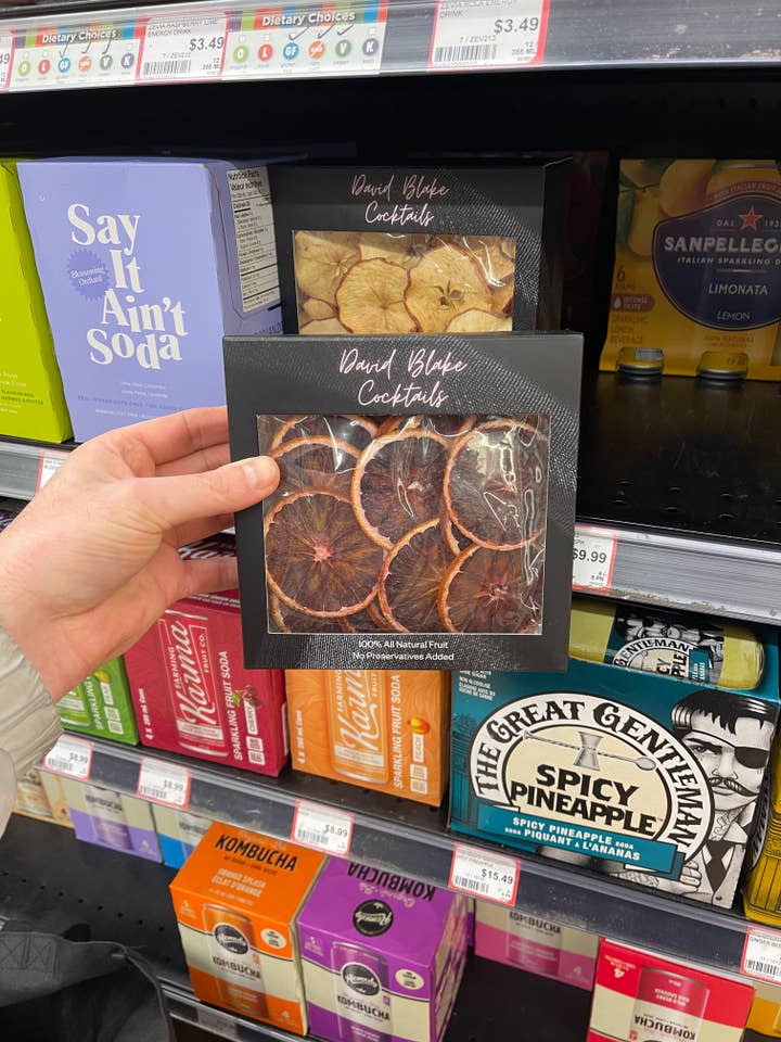 Dried Blood Orange - 30+ Piece Dried Blood Orange Box for wholesale by David Blake Cocktails