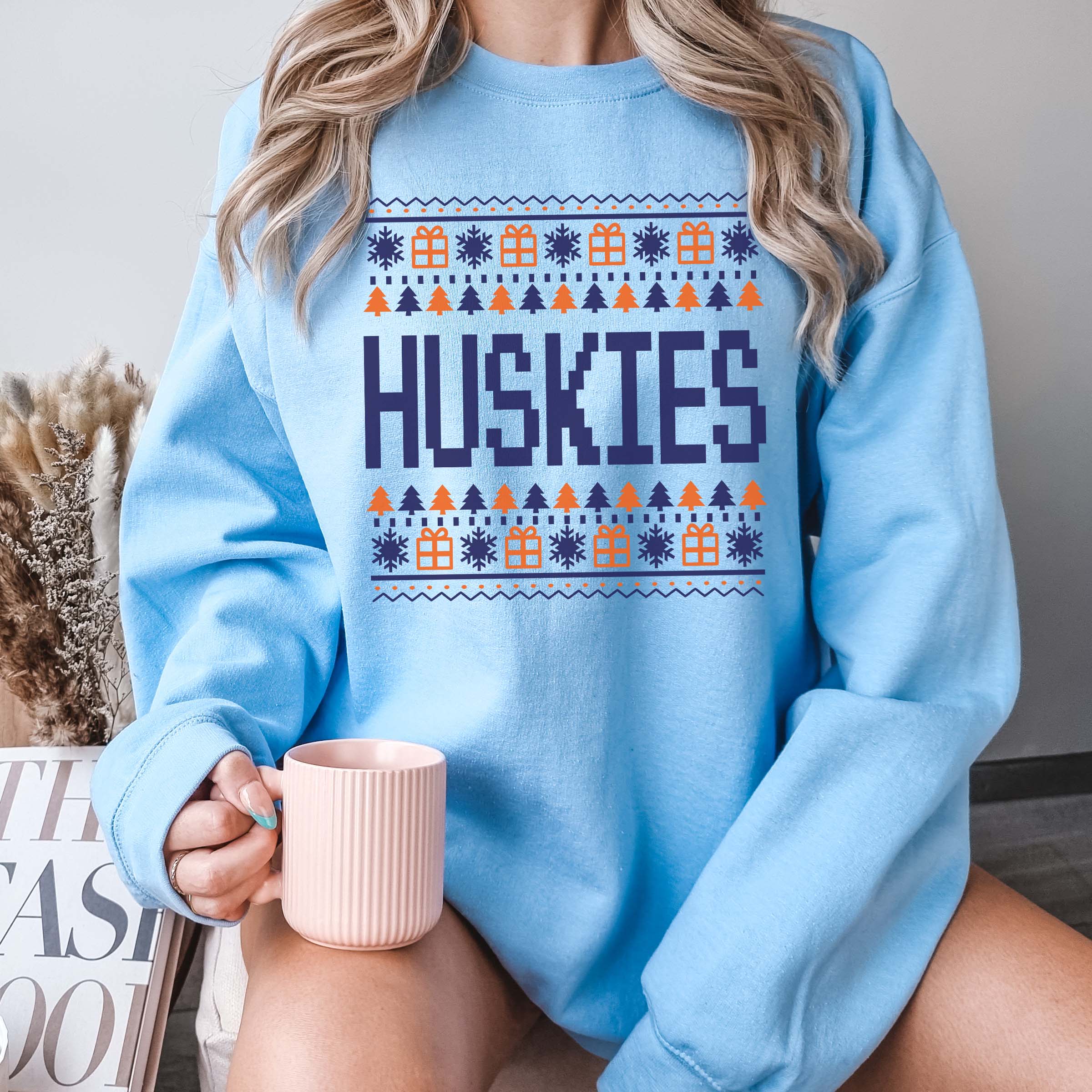 Limeberry Designs - Wholesale Graphic Sweatshirt - Women's - Custom Team Ugly Sweater | Crew Sweatshirts5