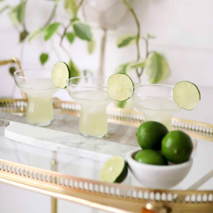 Libbey - Wholesale Cocktail/Liquor Glass - Libbey Stemless Margarita Glasses, Set of 6