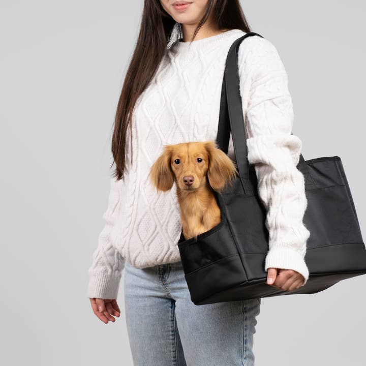 All-Black Pet Tote bag for wholesale by Oskar&Friends