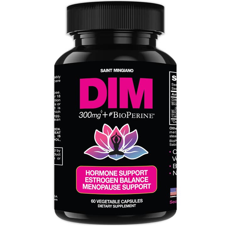 DIM Supplement 300 mg Supplements | Hormone Estrogen and Menopause Balance for Women for wholesale by Saint Mingiano