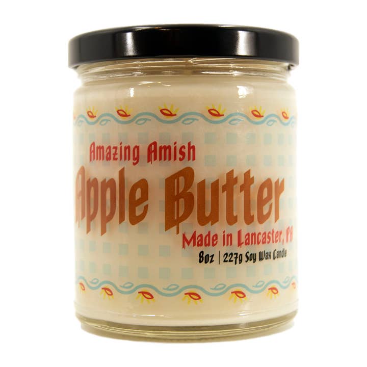 Amazing Amish Apple Butter Candle - Made in Lancaster, PA for wholesale by Lucky Mfg. Co.