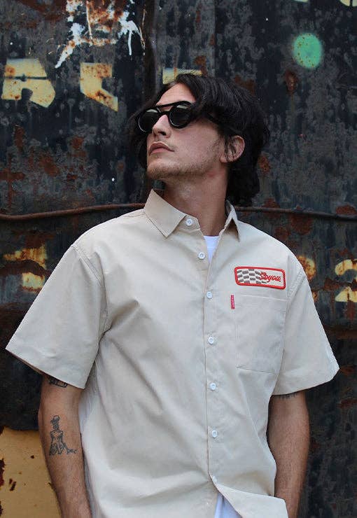 SoYou Clothing – Engroshandel Skjorte med buttondown – Mænd – Derby City knap nede8