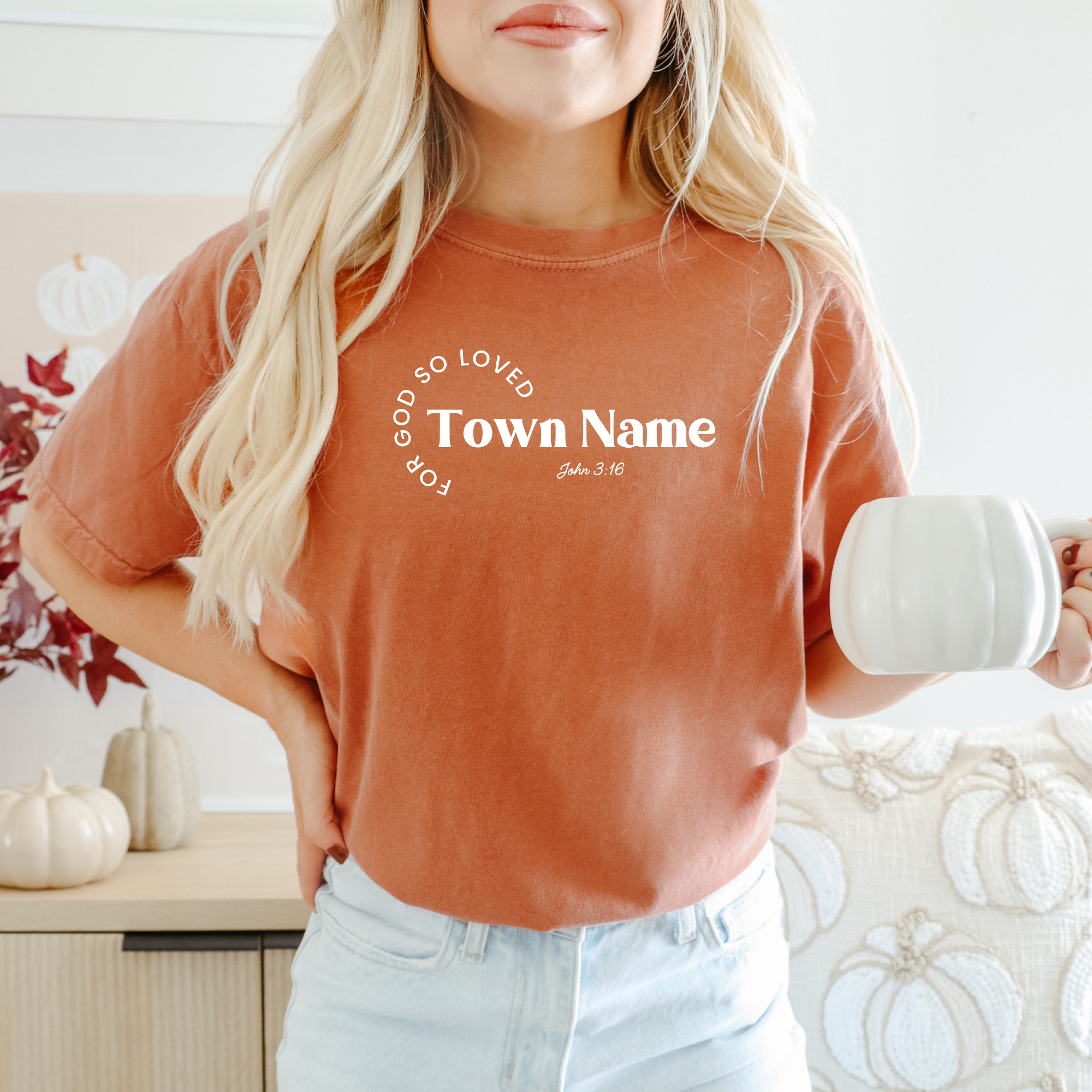 Faith & Life Christian Brands - Wholesale Screen Printed T-Shirt - Unisex - For God so Loved Custom Apparel Graphic T-Shirt12