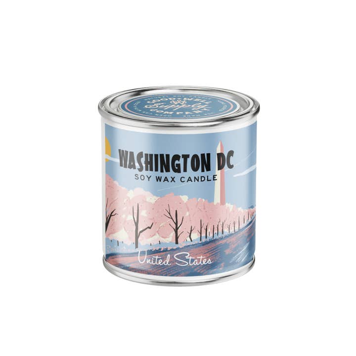 Good & Well Supply Co. - Wholesale Jar/Filled Candle - Washington D.C. Candle