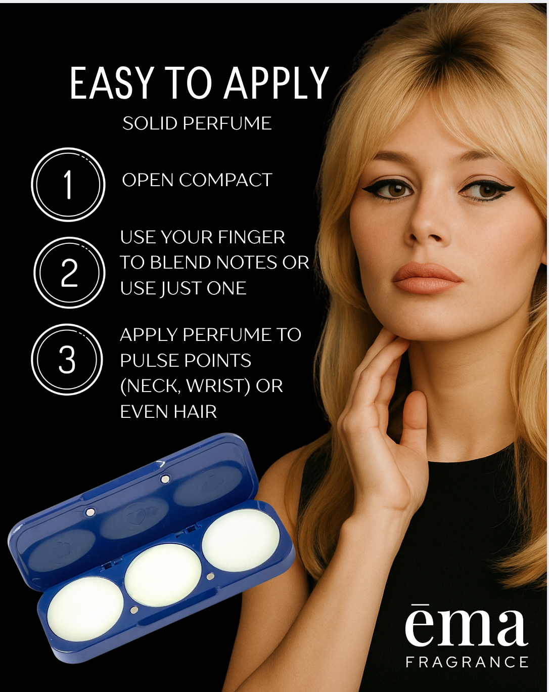 ēma fragrance - Vente Parfums solides - ēma Pod de Parfum Solide Vanille (2 g)5