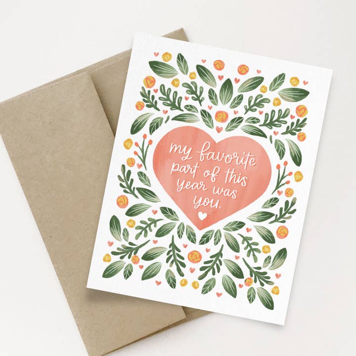 My Favorite Part Was You Card for wholesale by Occasionalish