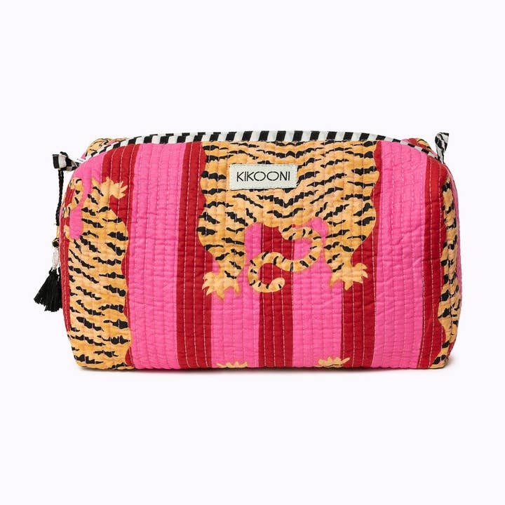 Cosmetic Bag Poppy Tiger "Love" for wholesale by kikooni