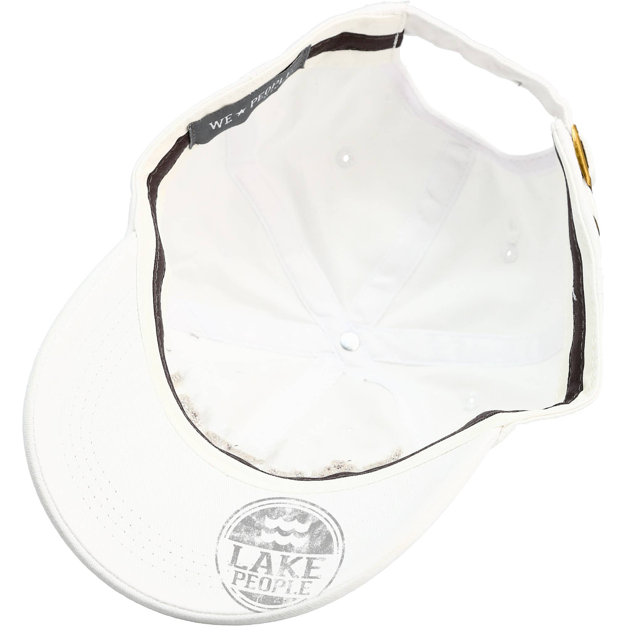 Pavilion – Großhandel Basecap – Unisex – Lake People - Weißer verstellbarer Hut8