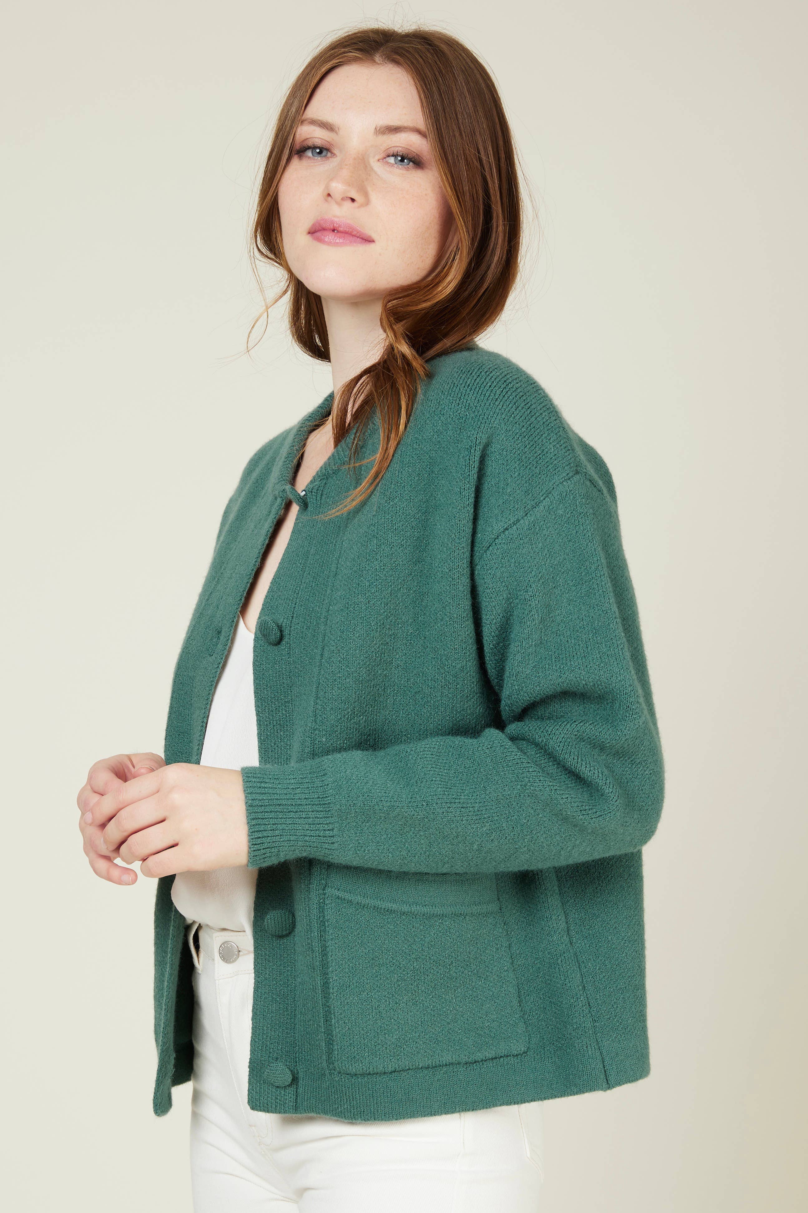 Andy & Lucy - Wholesale Cardigan - Women's - GILIAN - Teddy style vest9