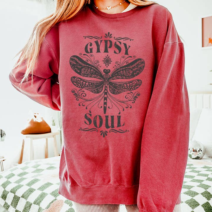 SIGØJNERSJOUL-TØJ FARVEDE GRAFISKE SWEATSHIRTS for engroshandel hos LaLaSista