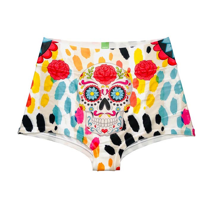 Rainbow Skull taille haute pour la vente par HAPPY UNDIES