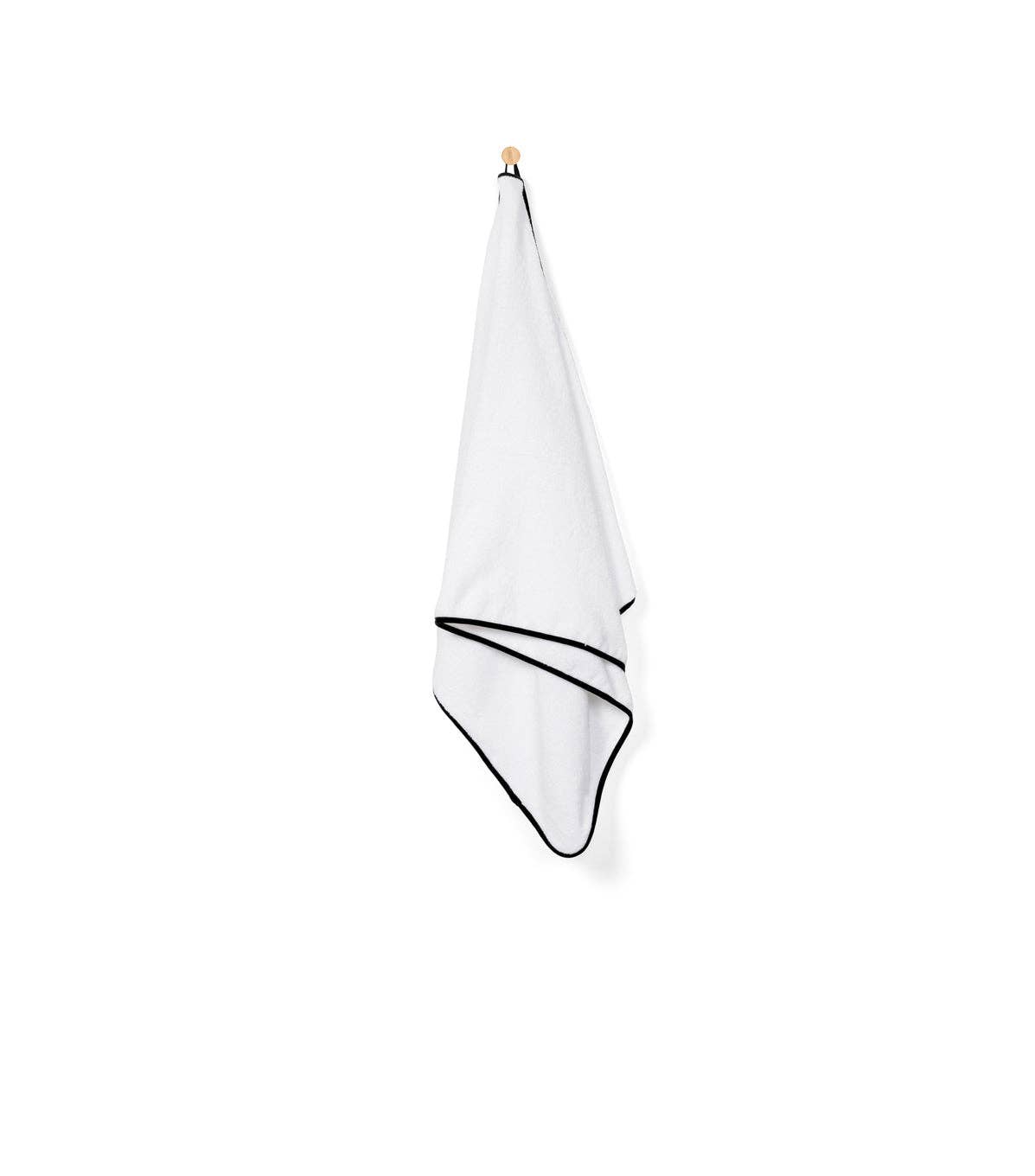 Torres Novas - Venta al por mayor Toallas de baño - Toallas de baño orgánicas Black Mira 600 GSM2