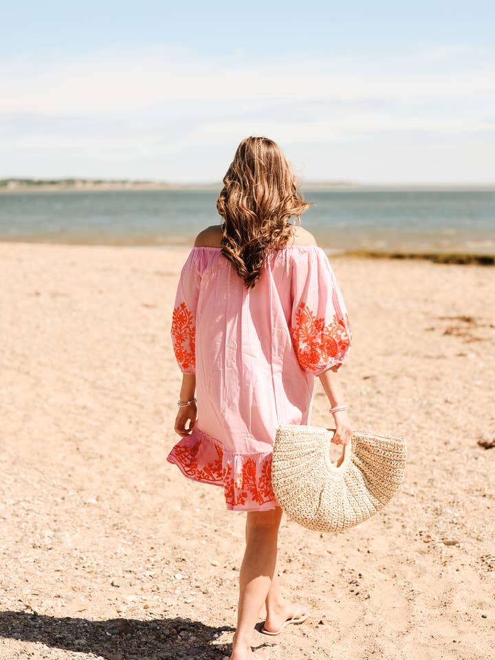 Jules Embroidered Tunic for wholesale by Top It Off